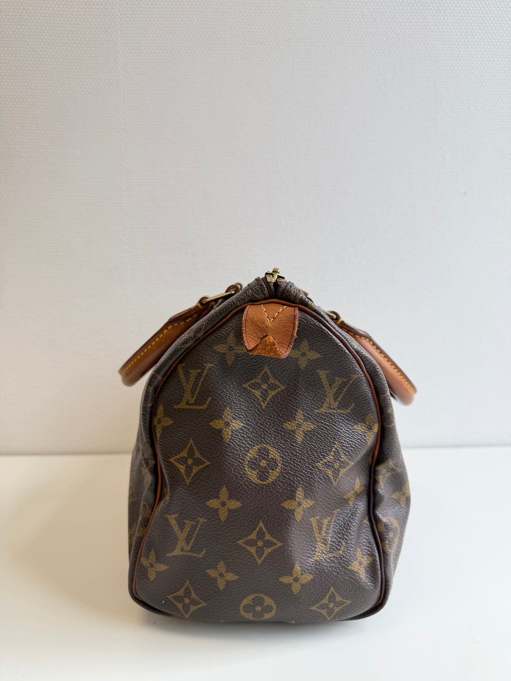 Speedy 25 en toile Monogram marron