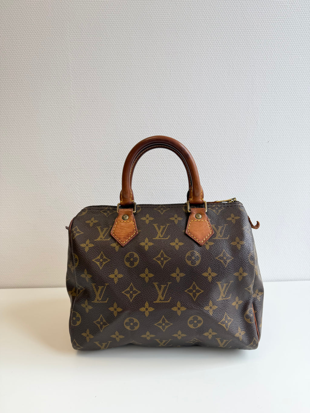 Speedy 25 en toile Monogram marron