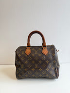 Speedy 25 en toile Monogram marron