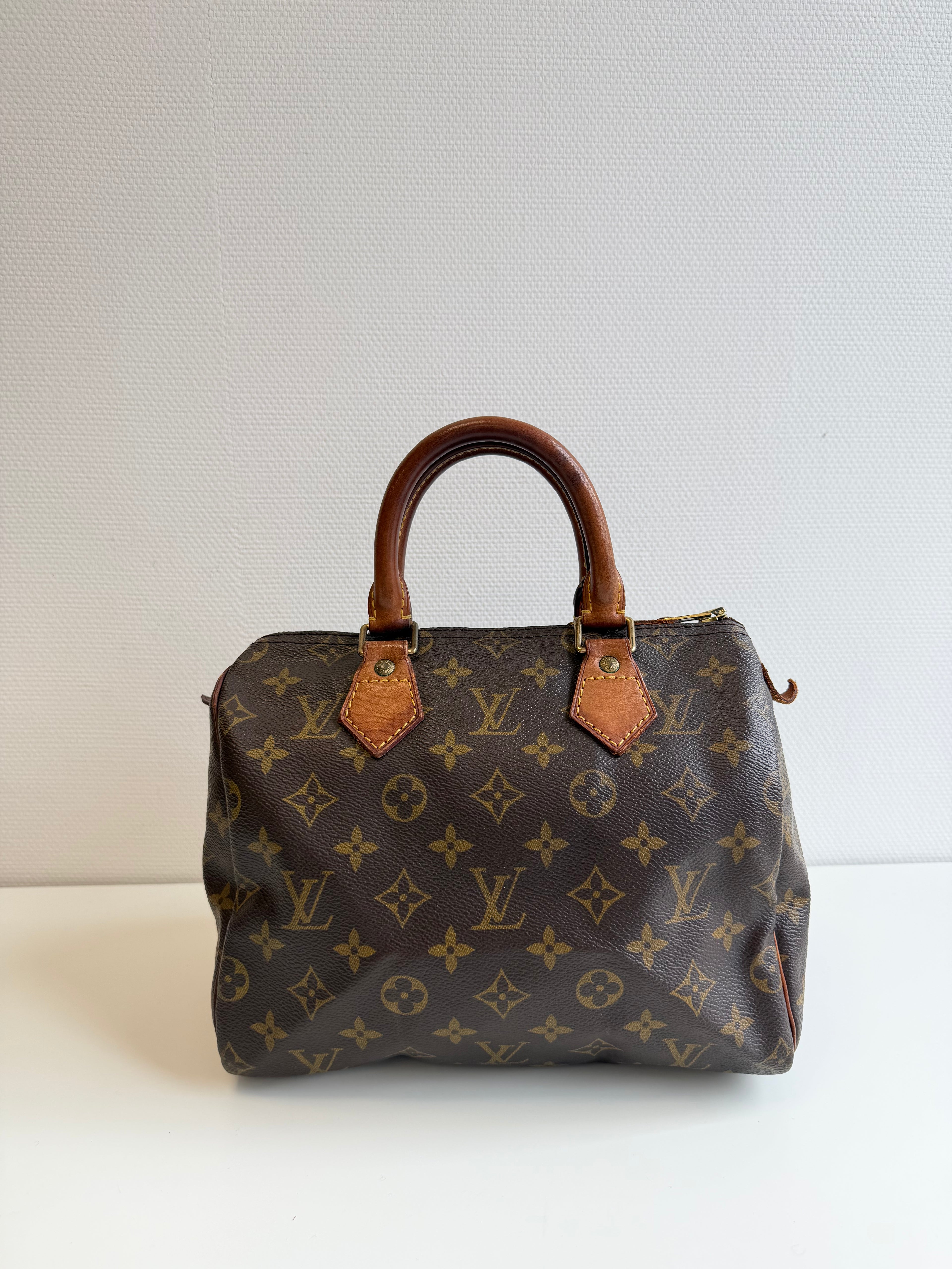 Speedy 25 en toile Monogram marron
