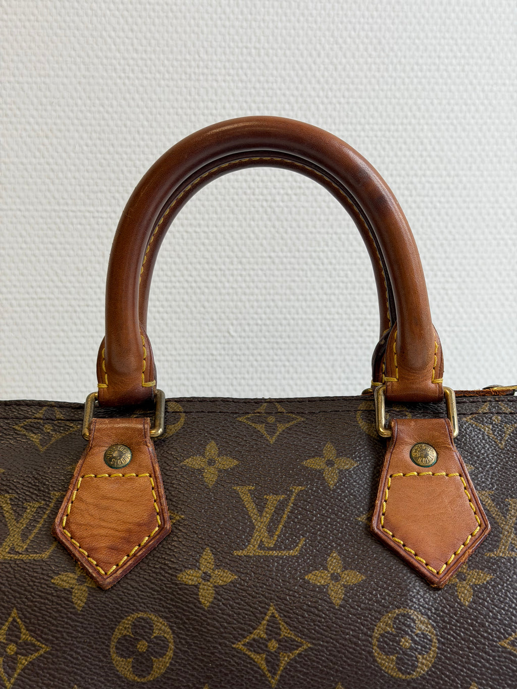 Speedy 25 en toile Monogram marron