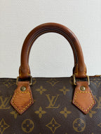 Speedy 25 en toile Monogram marron