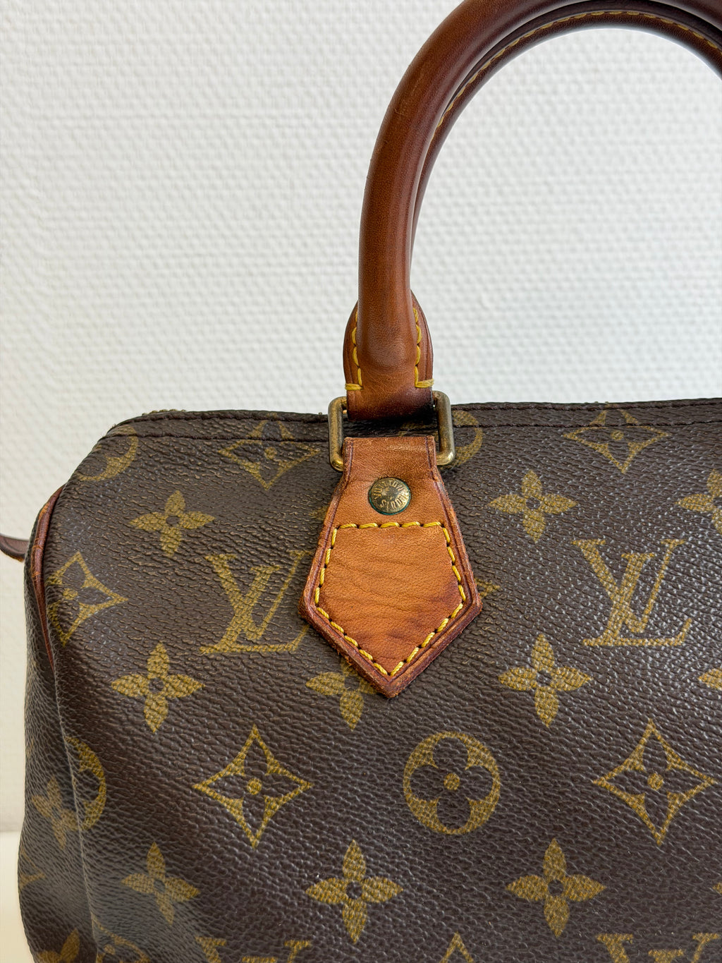 Speedy 25 en toile Monogram marron