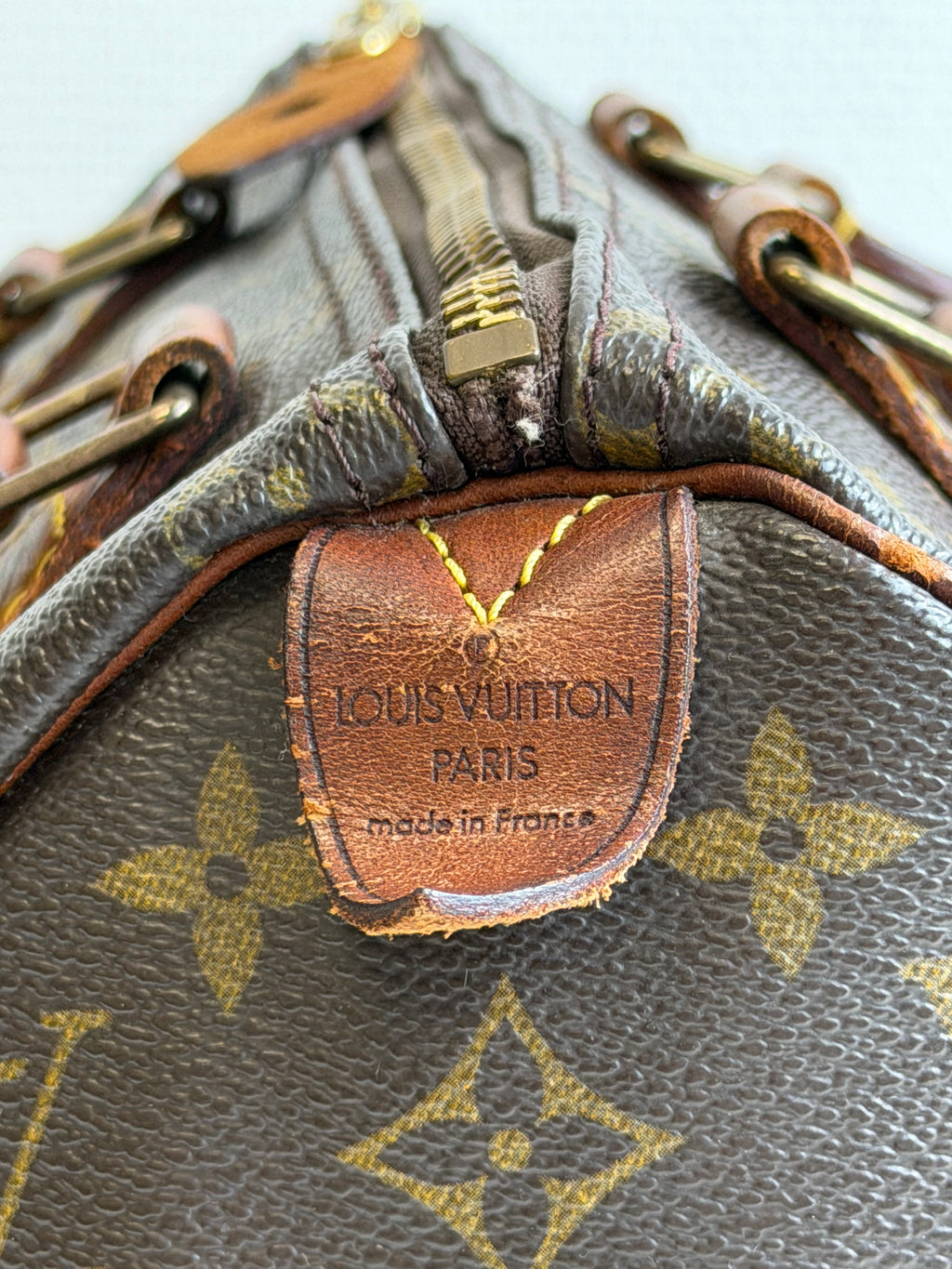 Speedy 25 en toile Monogram marron