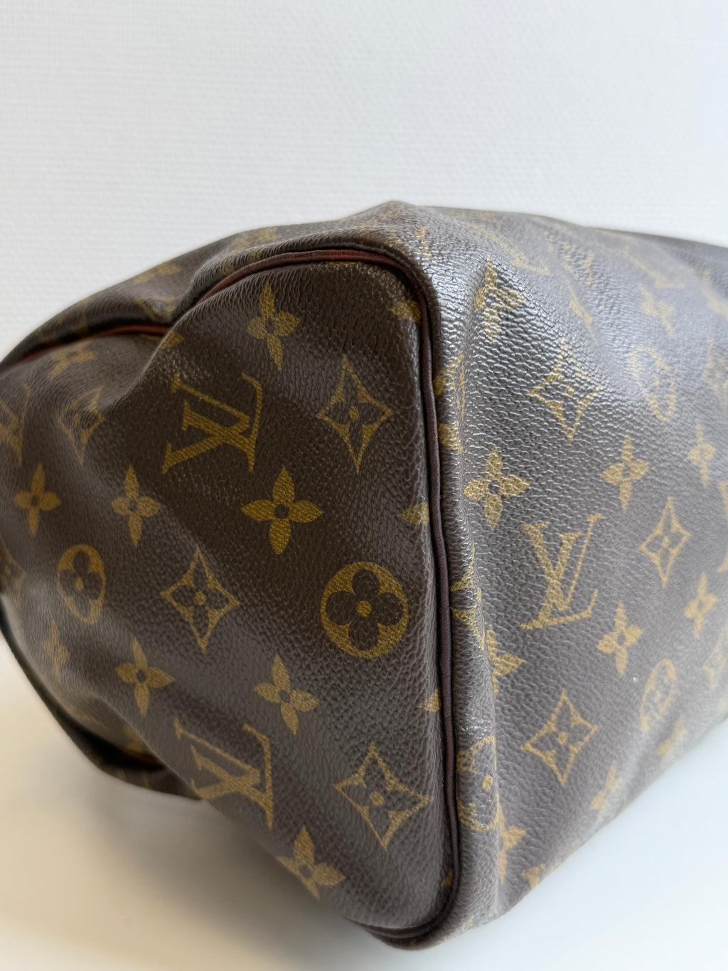 Speedy 25 en toile Monogram marron
