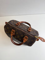 Speedy 25 en toile Monogram marron