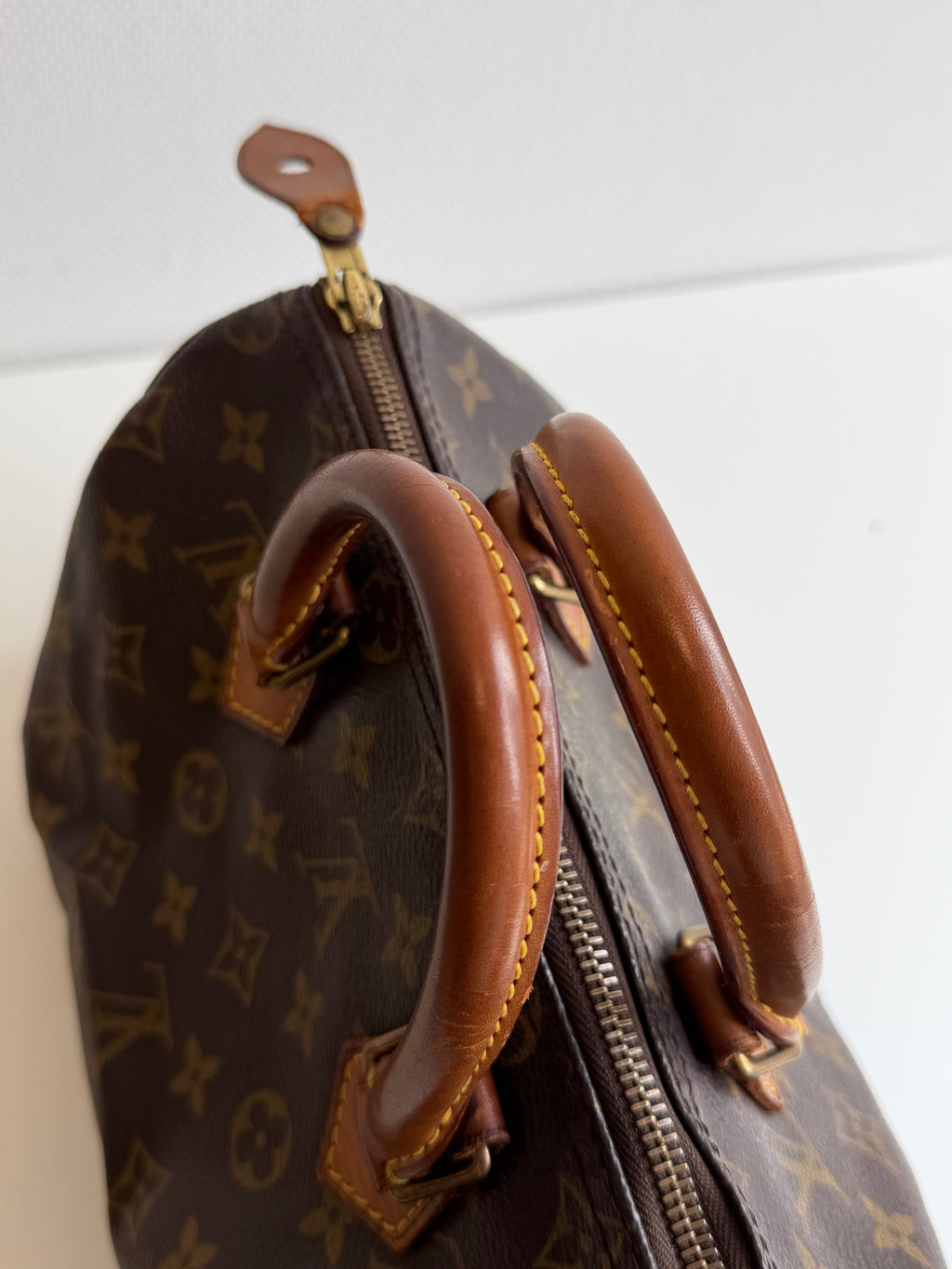 Speedy 25 en toile Monogram marron