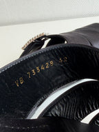 Jacques Flat Mules In Crepe Satin