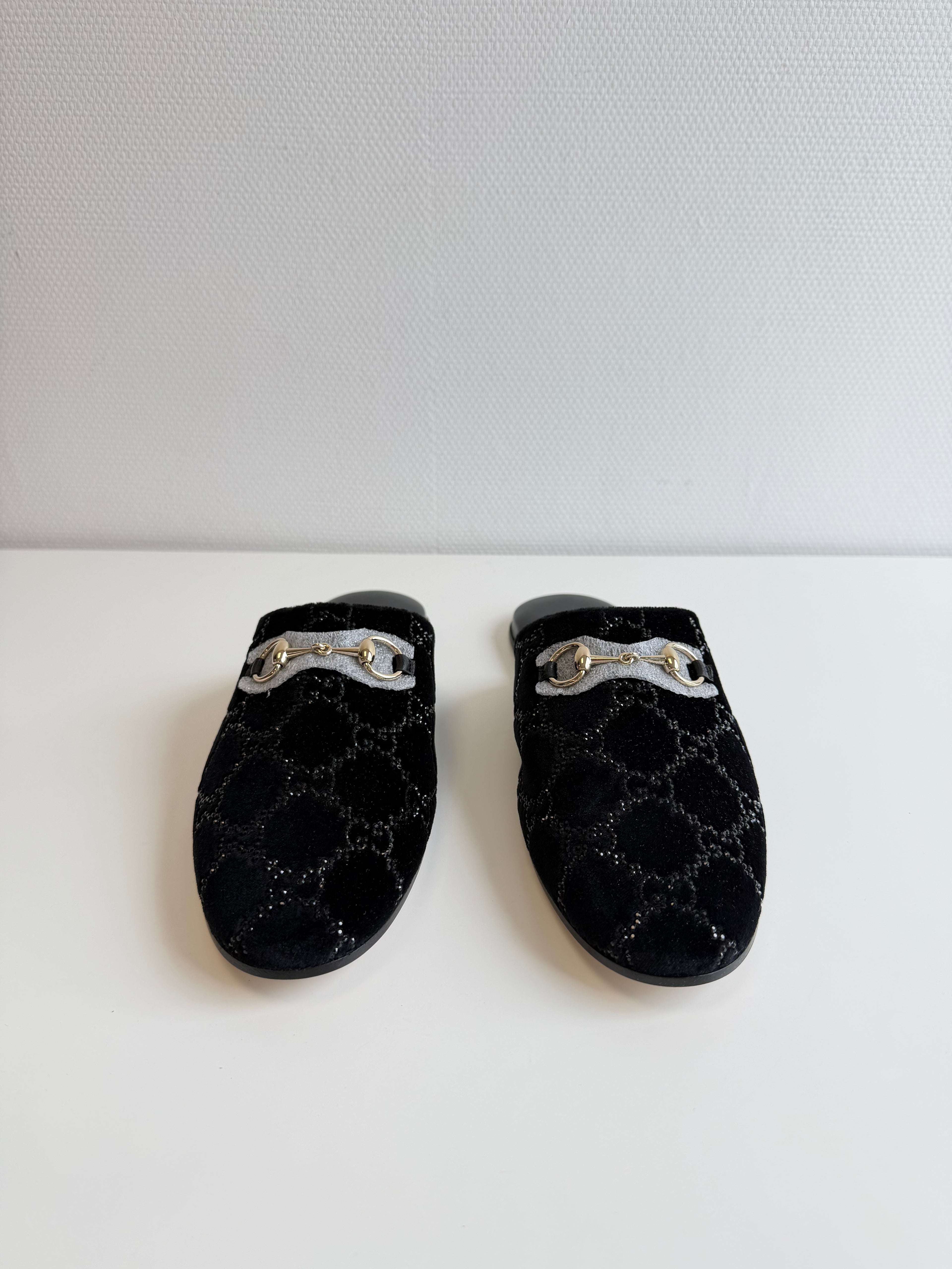 Mules Velvet Gucci