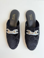 Mules Velvet Gucci