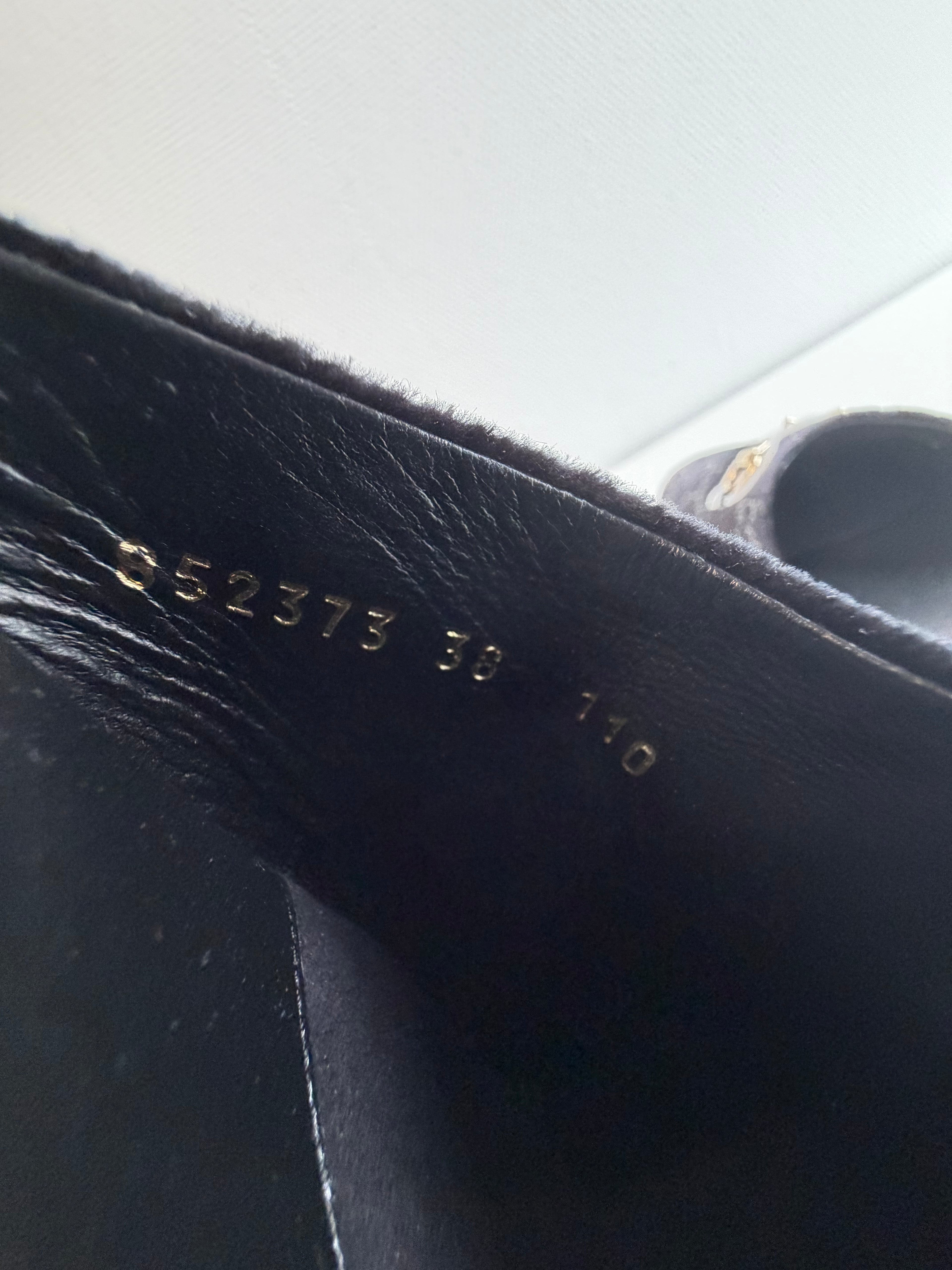 Mules Velvet Gucci