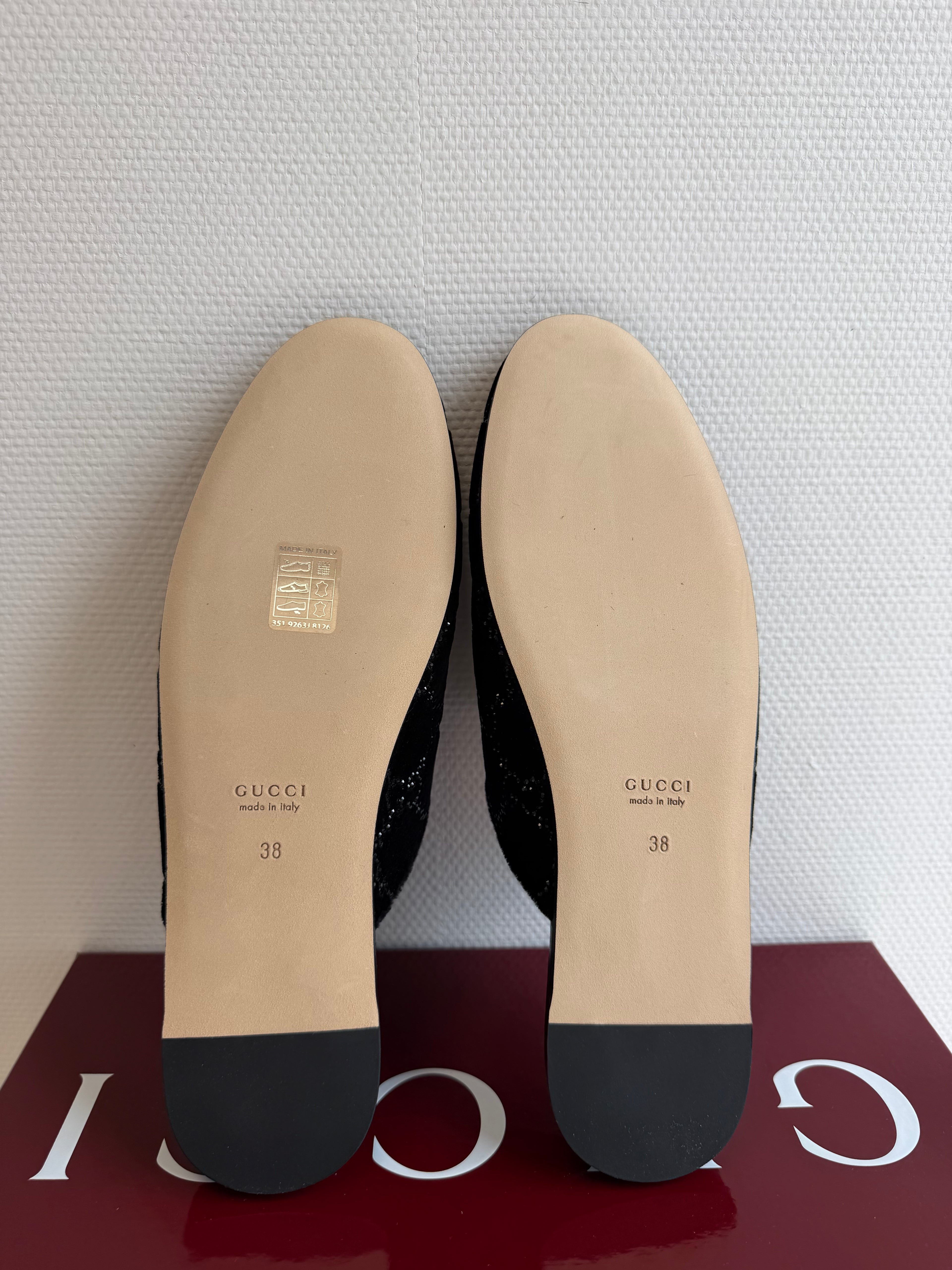 Mules Velvet Gucci