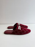 Mules Velvet Gucci