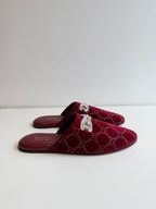 Mules Velvet Gucci