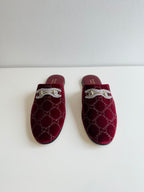 Mules Velvet Gucci