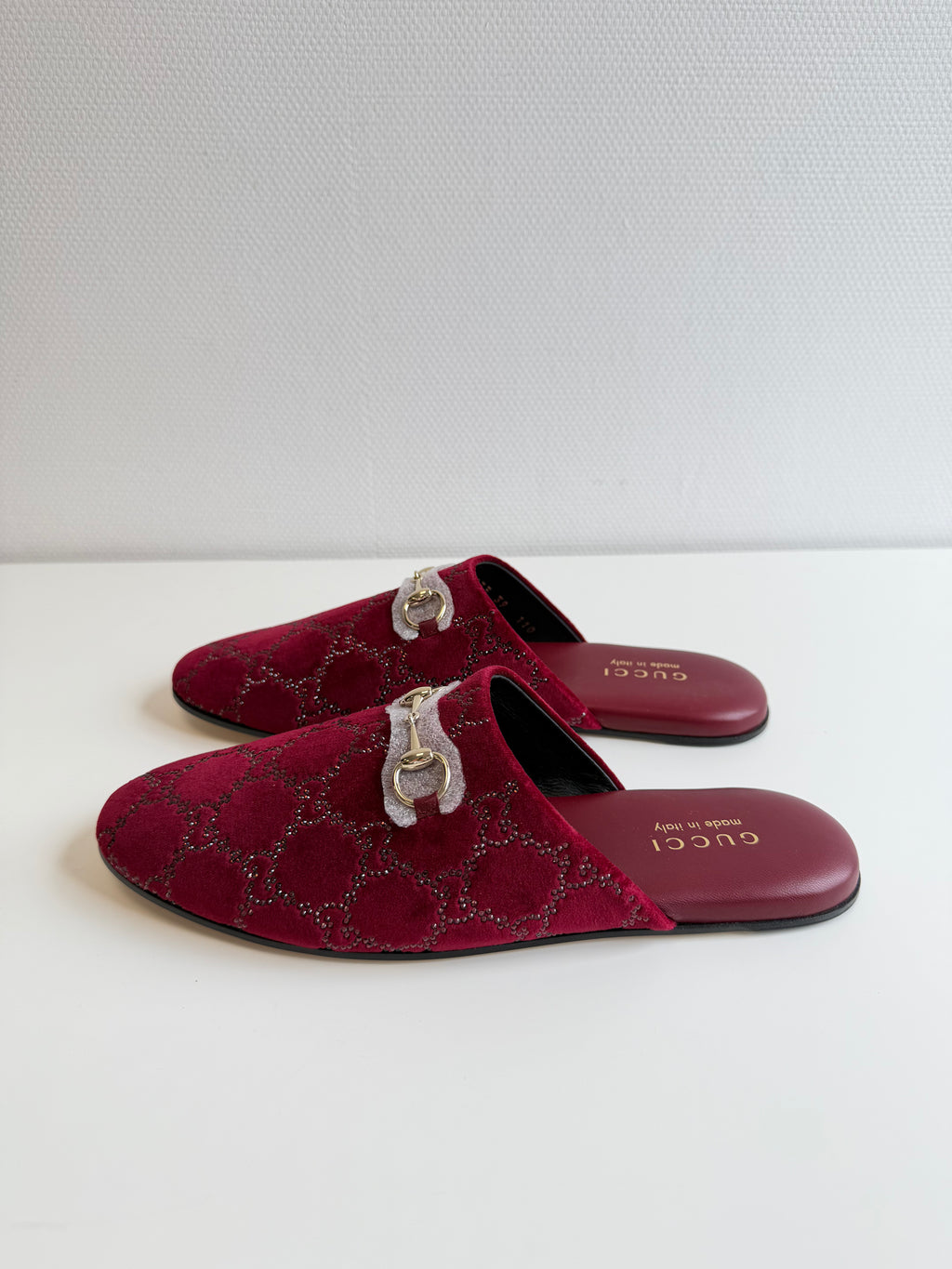 Mules Velvet Gucci