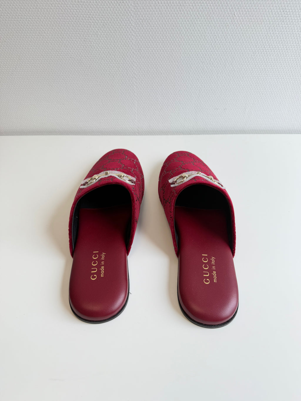 Mules Velvet Gucci