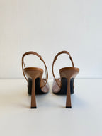 Jive Embellished Slingback Pumps Saint Laurent