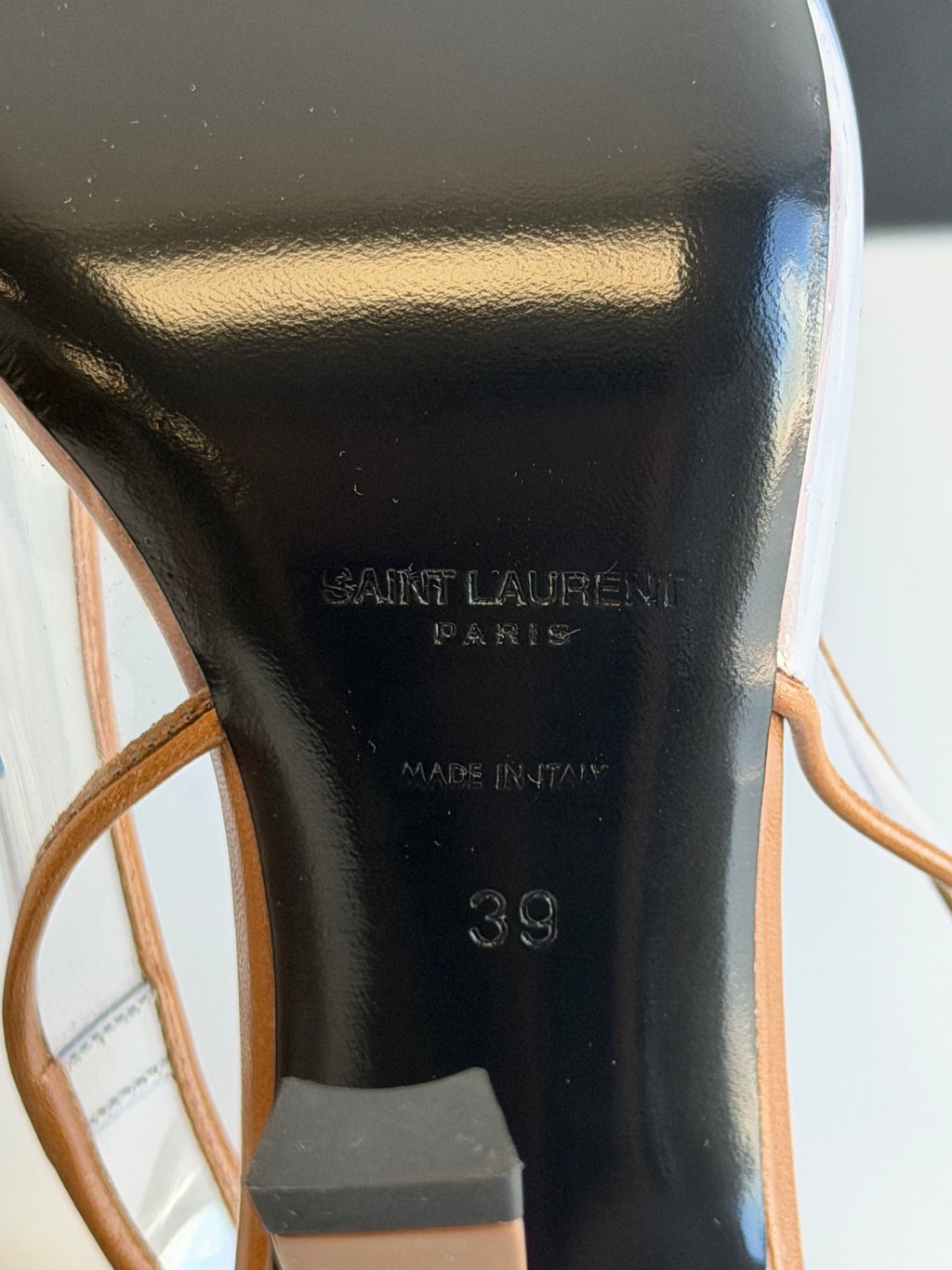 Jive Embellished Slingback Pumps Saint Laurent