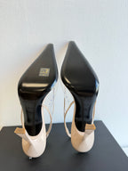 Jive Embellished Slingback Pumps Saint Laurent