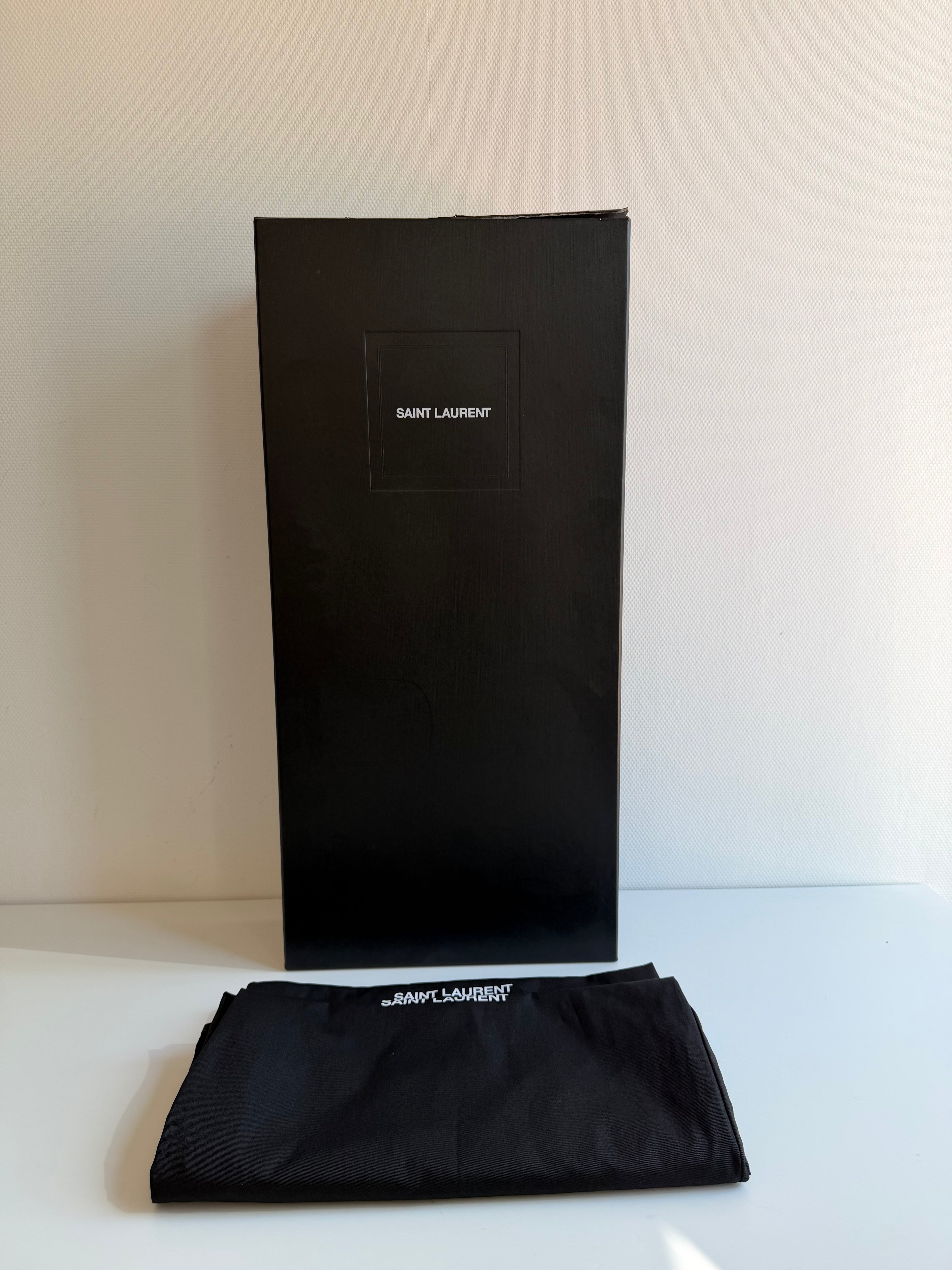Elle vinyl boots Saint Laurent