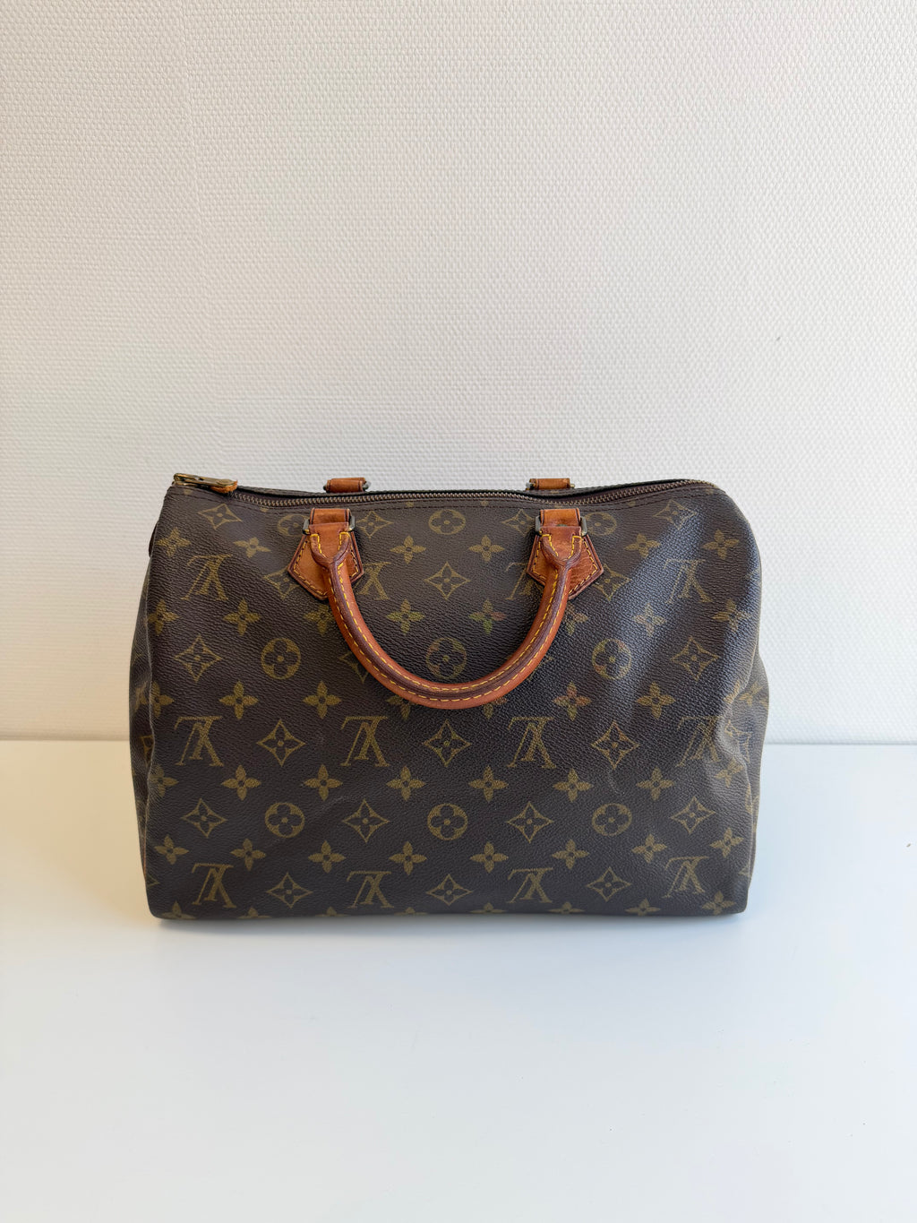 Speedy 30 en toile monogram marron