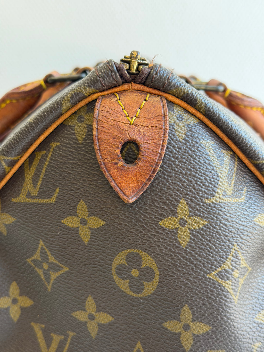 Speedy 30 en toile monogram marron
