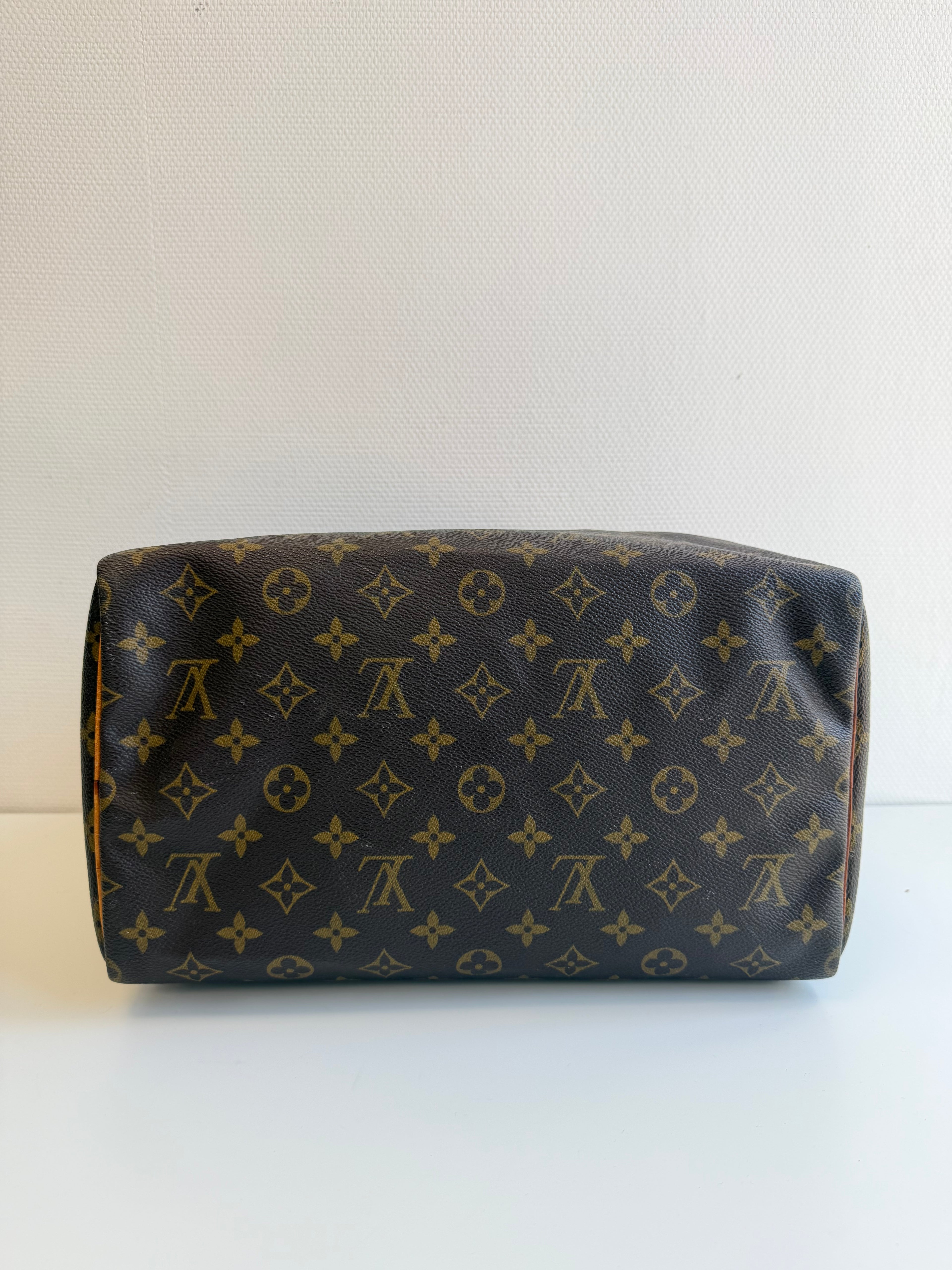 Speedy 30 en toile monogram marron
