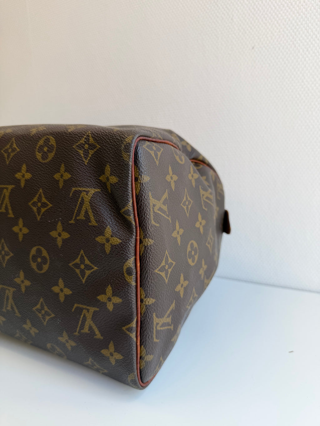 Speedy 30 en toile monogram marron