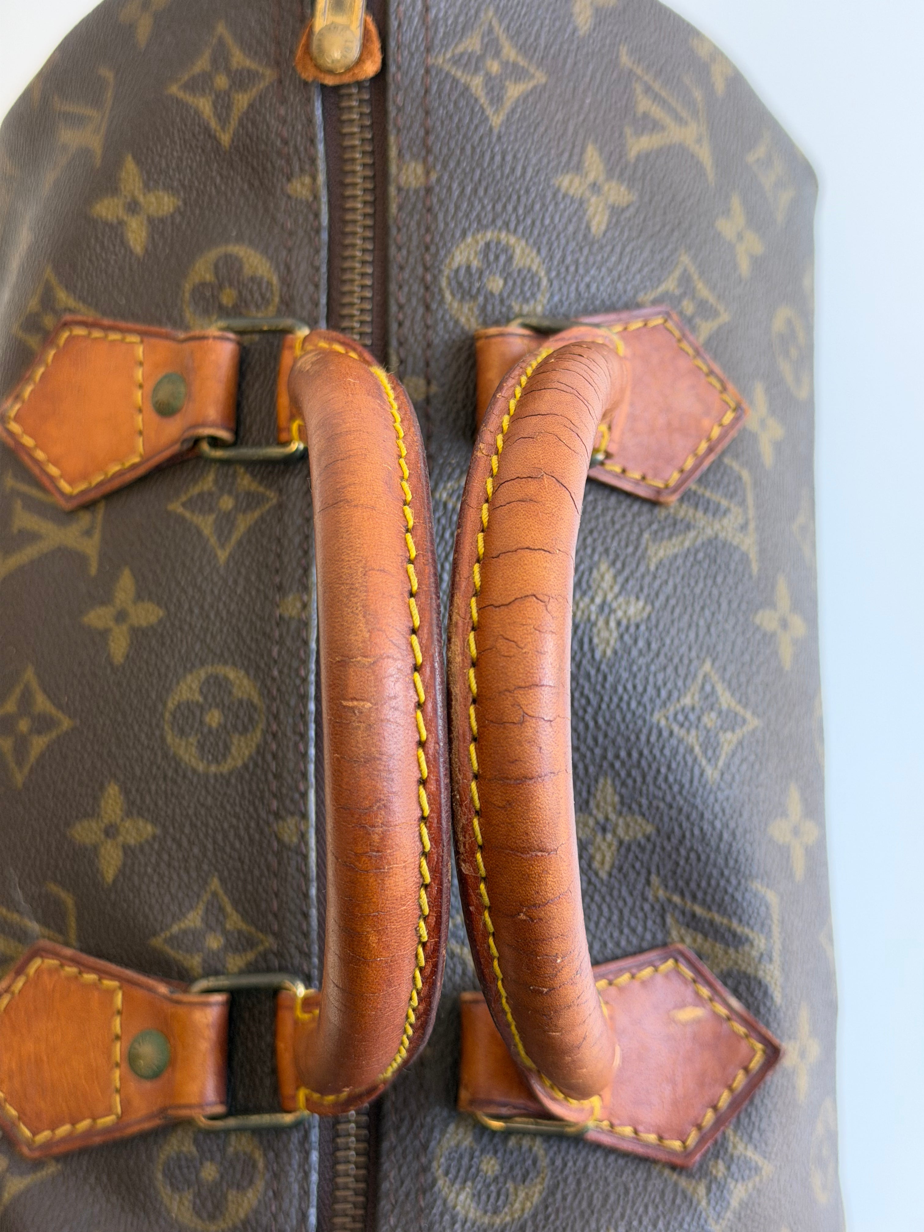 Speedy 30 en toile monogram marron