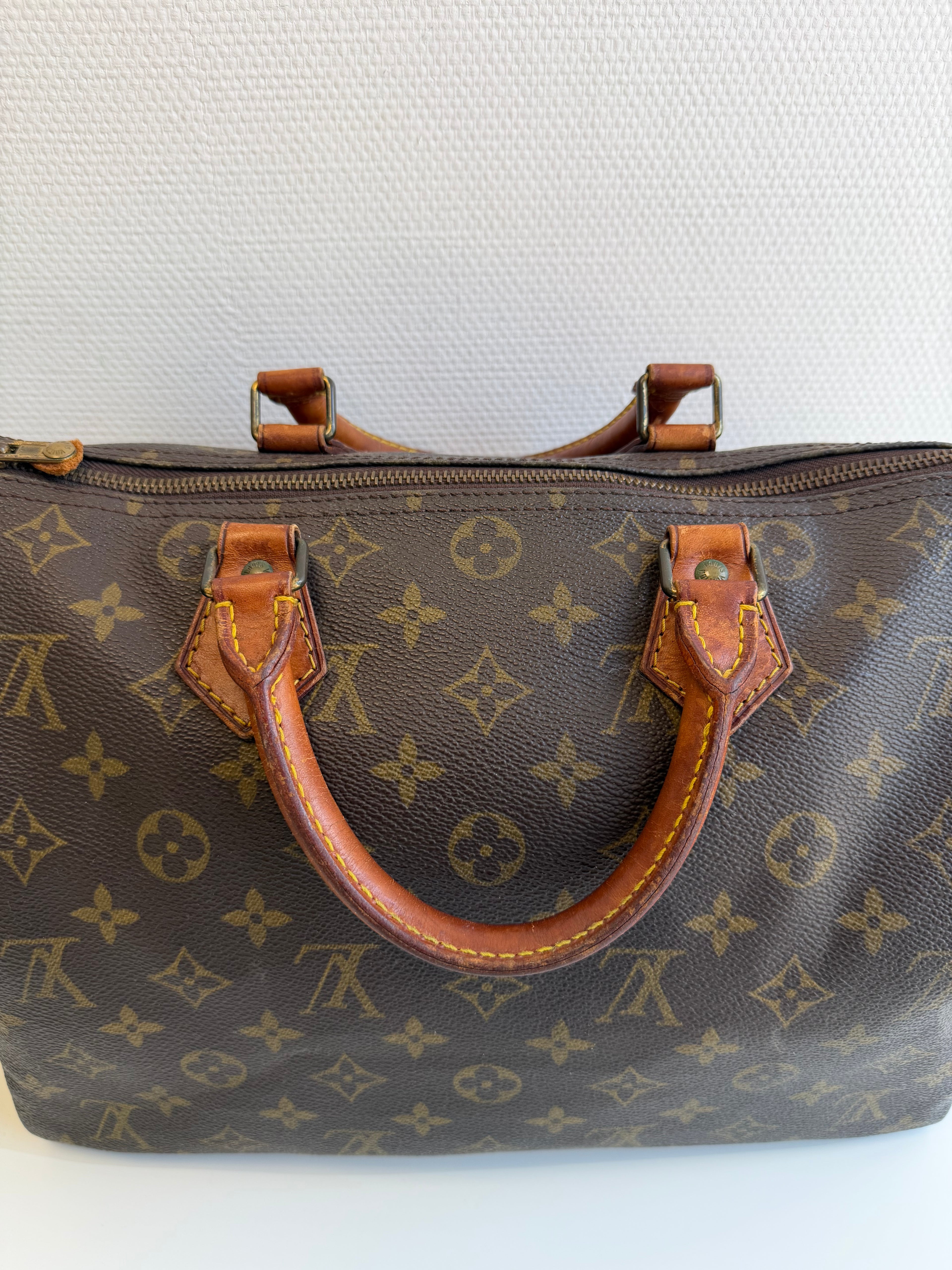 Speedy 30 en toile monogram marron