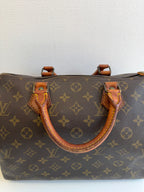 Speedy 30 en toile monogram marron