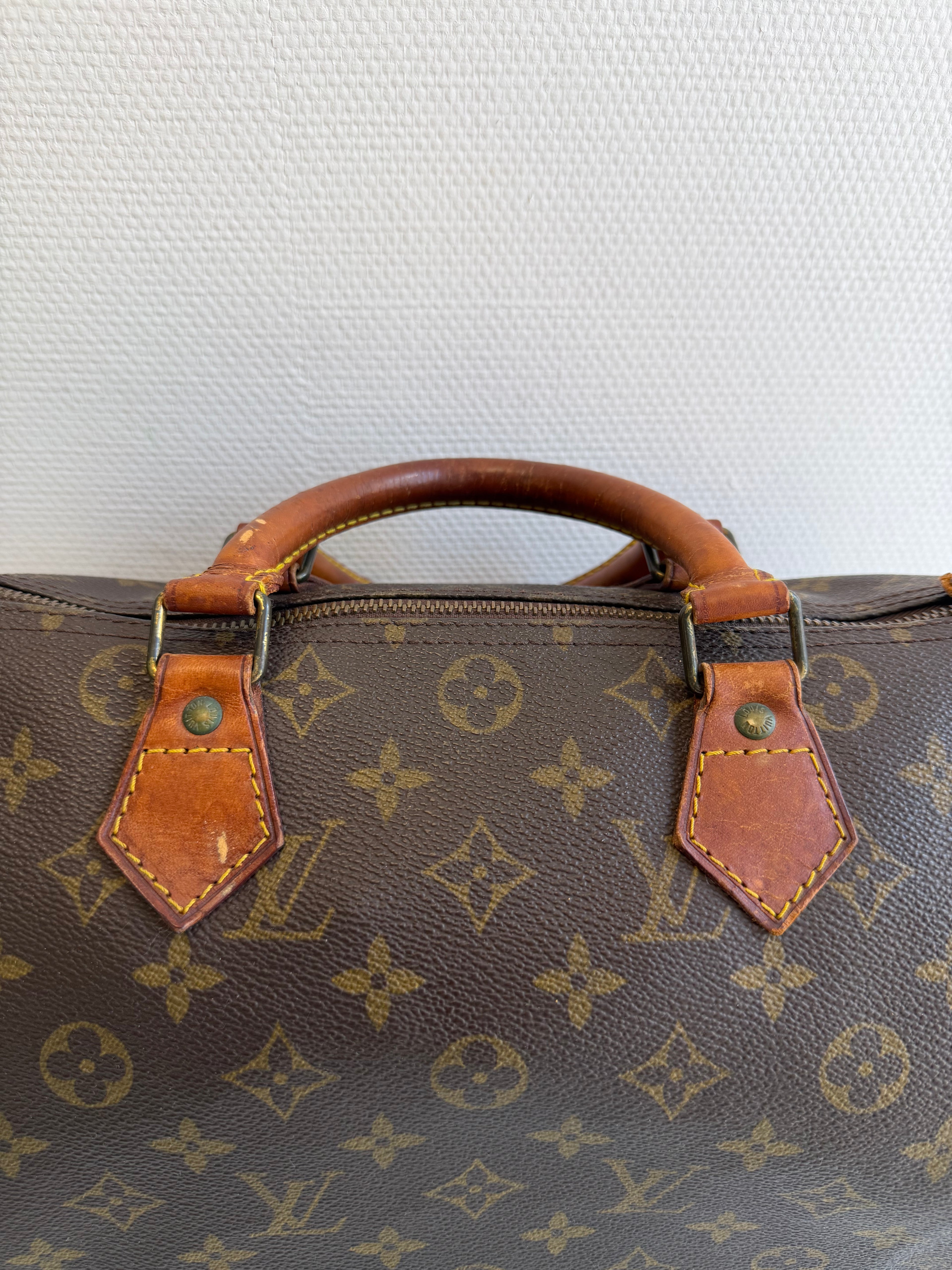 Speedy 30 en toile monogram marron