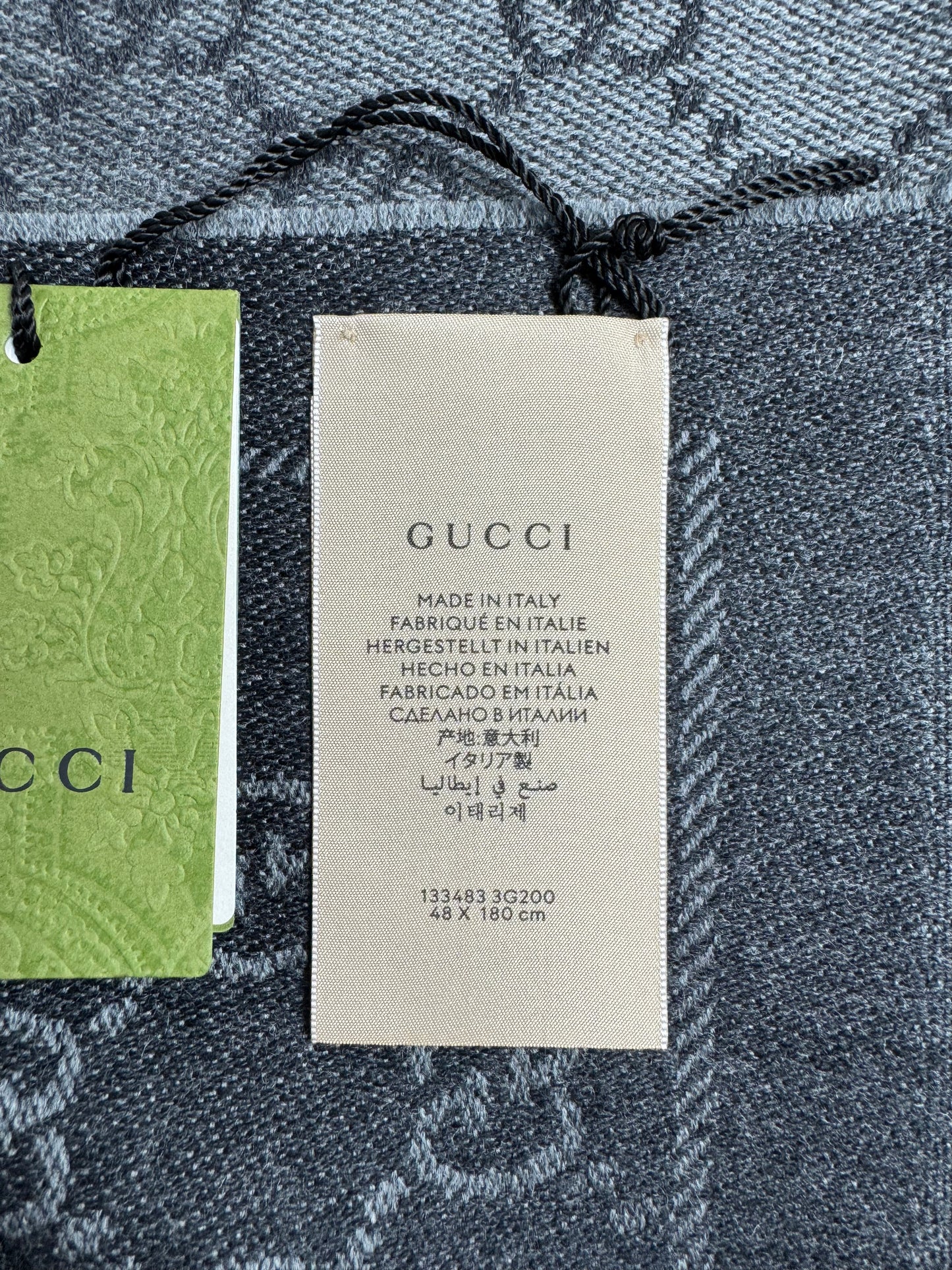 Echarpe Gucci réversible
