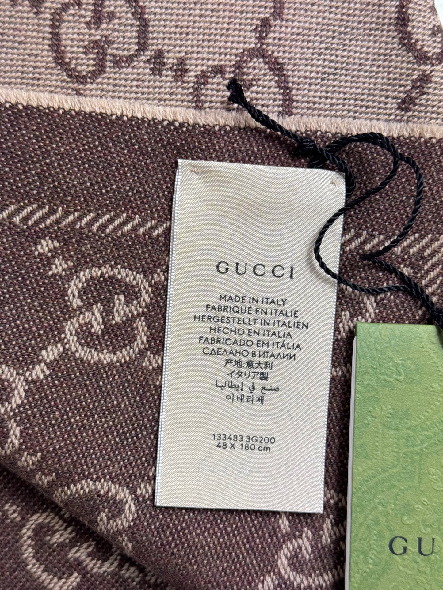 Echarpe Gucci réversible