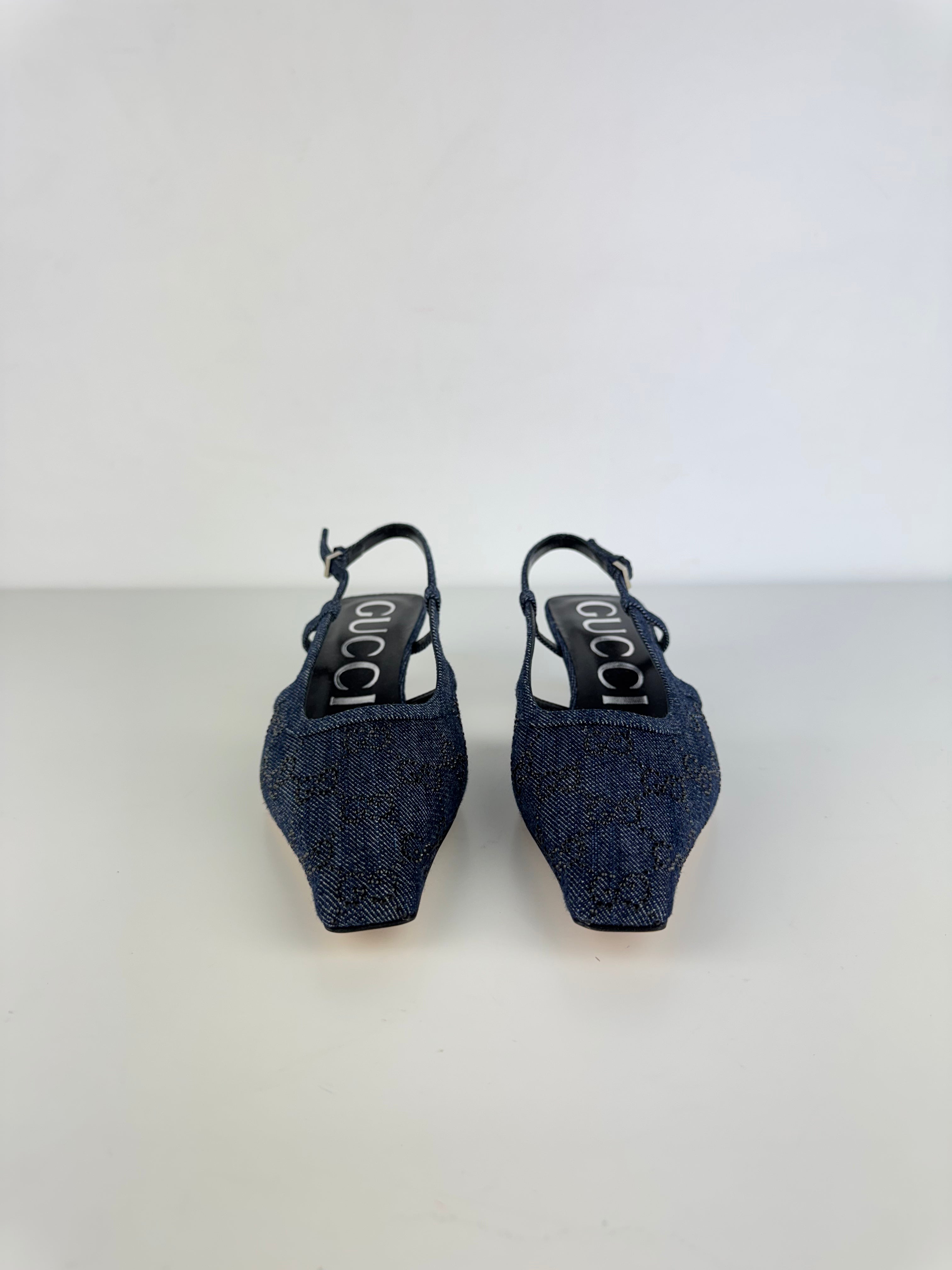 Talons Slingbacks Gucci