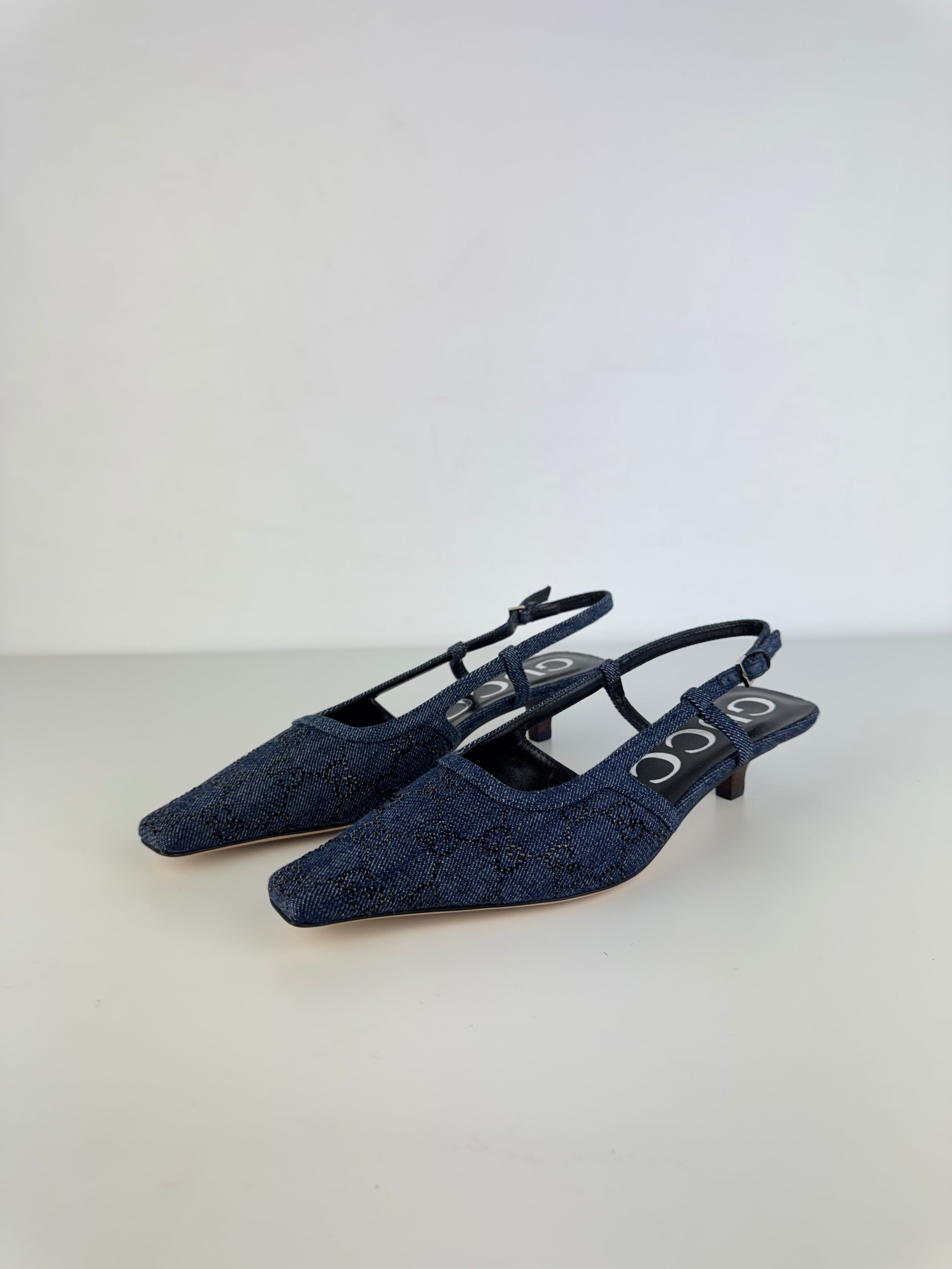 Talons Slingbacks Gucci