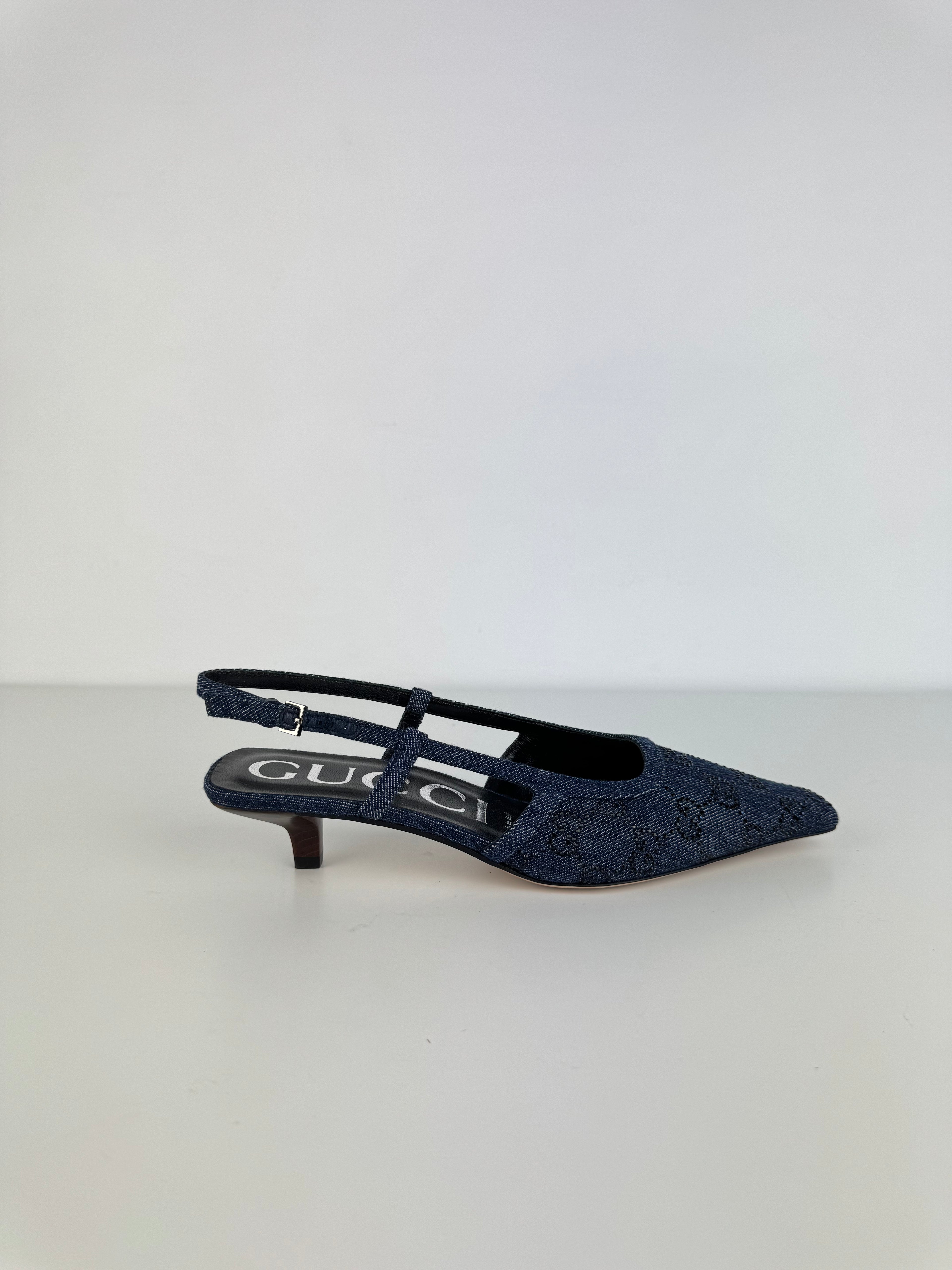 Talons Slingbacks Gucci