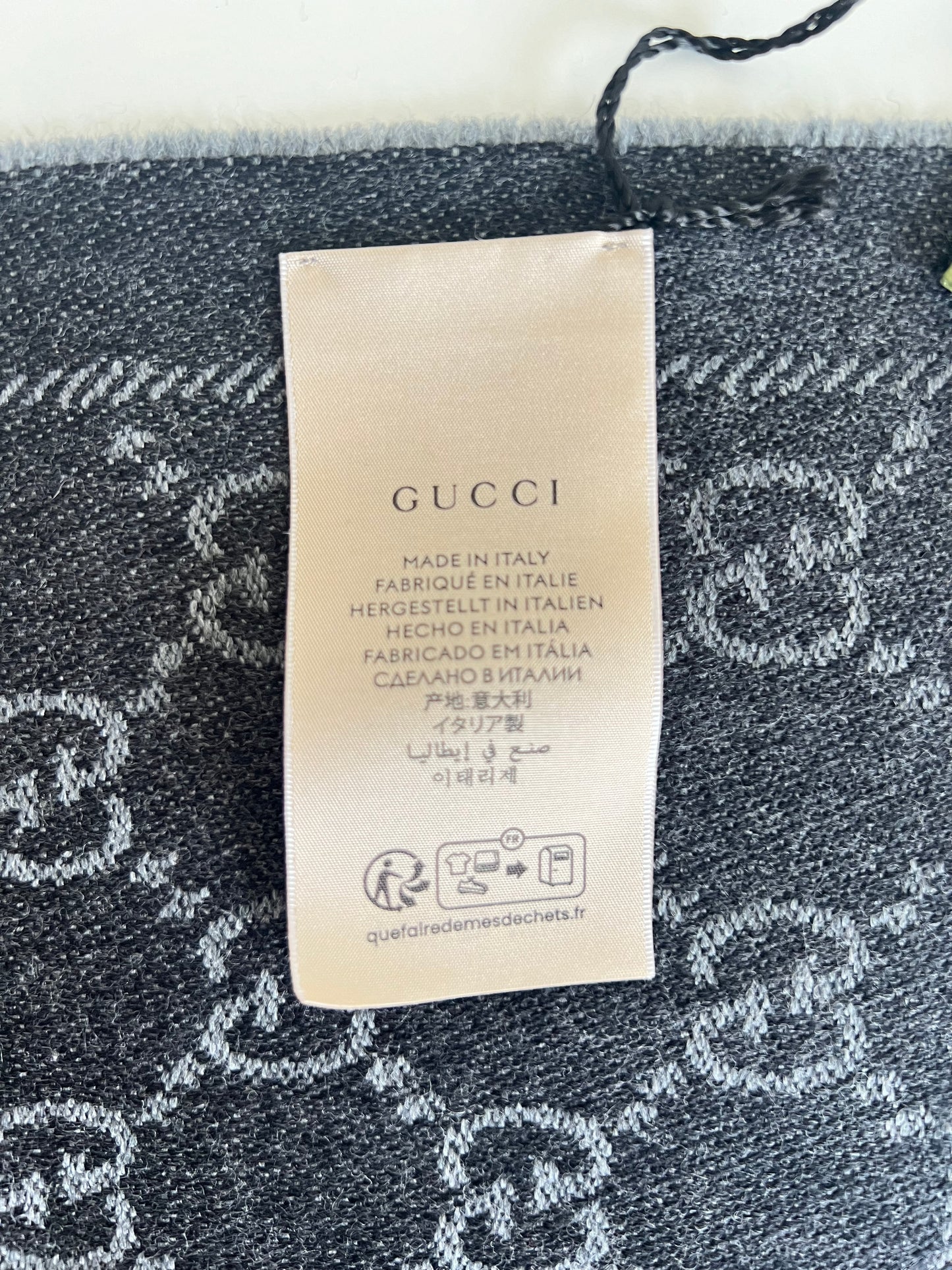 Echarpe Gucci réversible