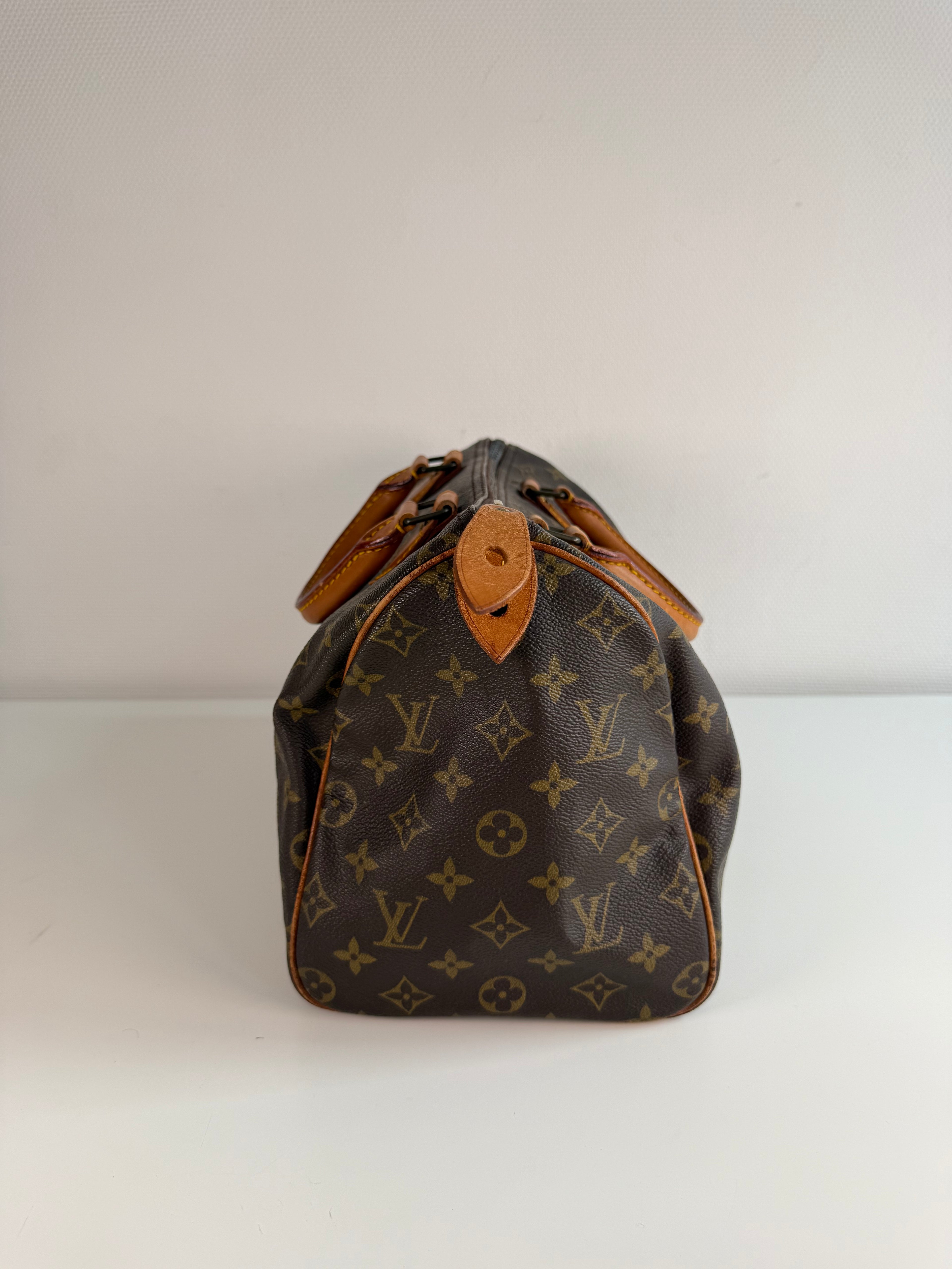 Speedy 30 en toile Monogram marron
