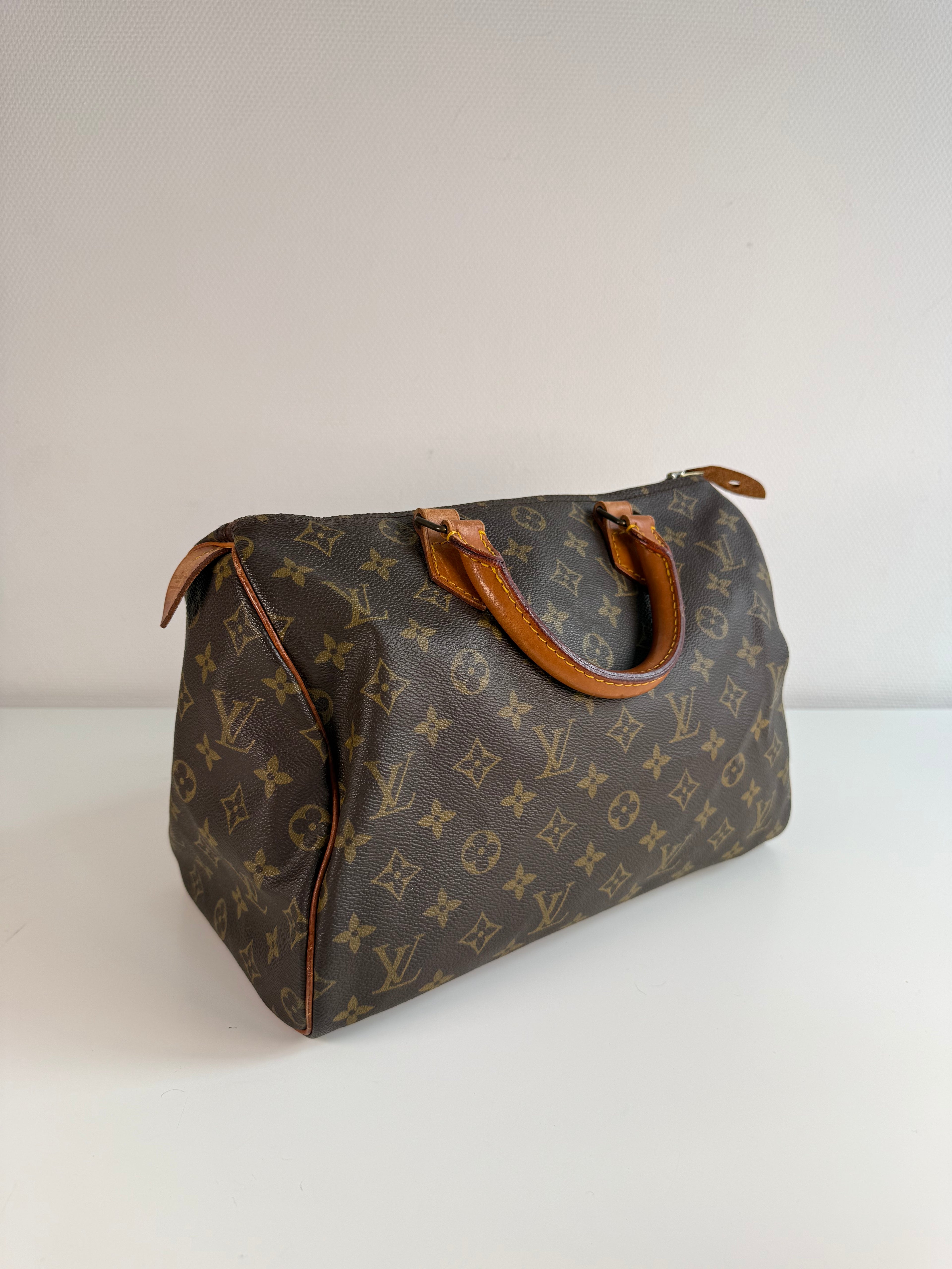 Speedy 30 en toile Monogram marron