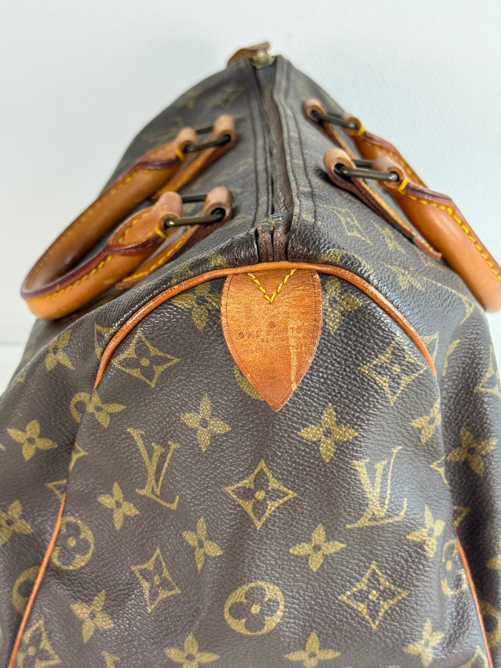 Speedy 30 en toile Monogram marron