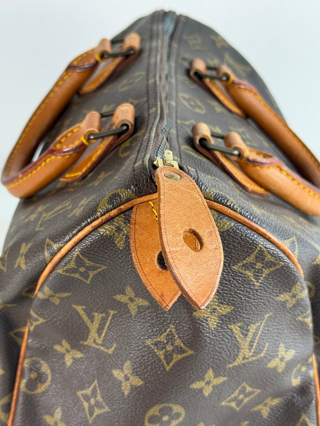 Speedy 30 en toile Monogram marron