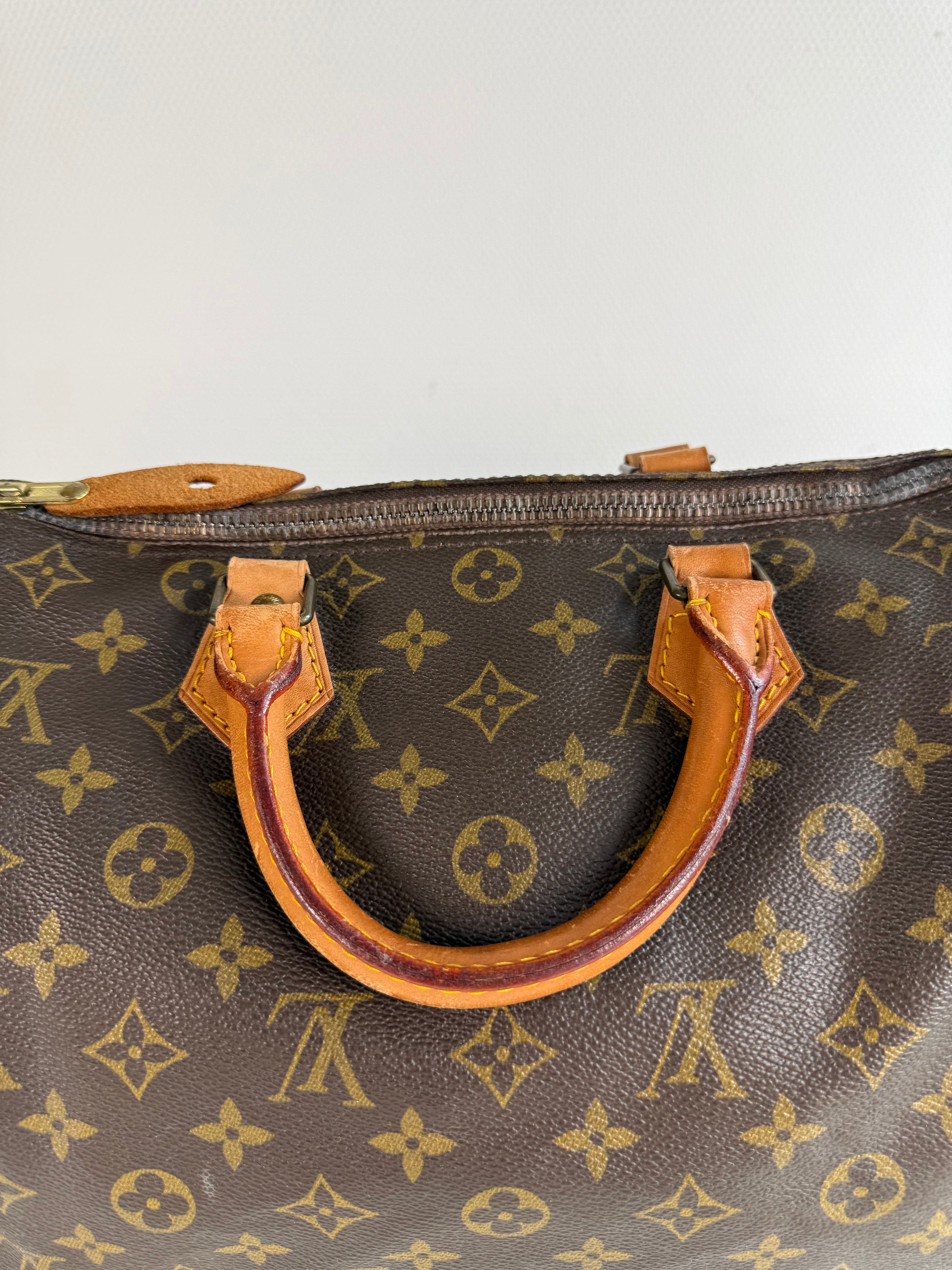 Speedy 30 en toile Monogram marron