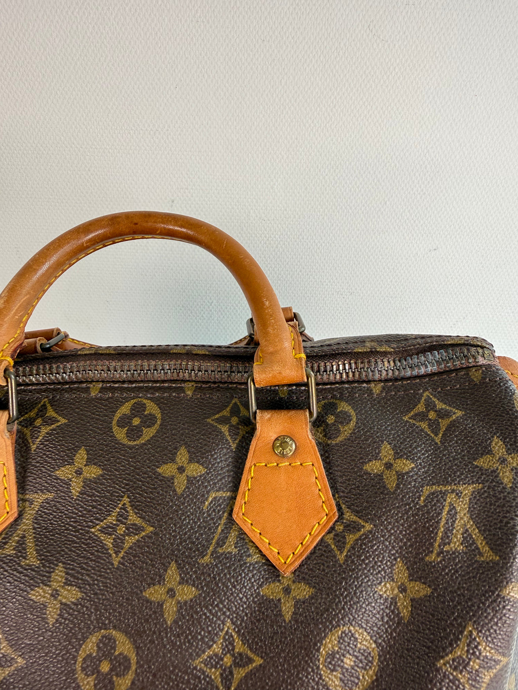 Speedy 30 en toile Monogram marron