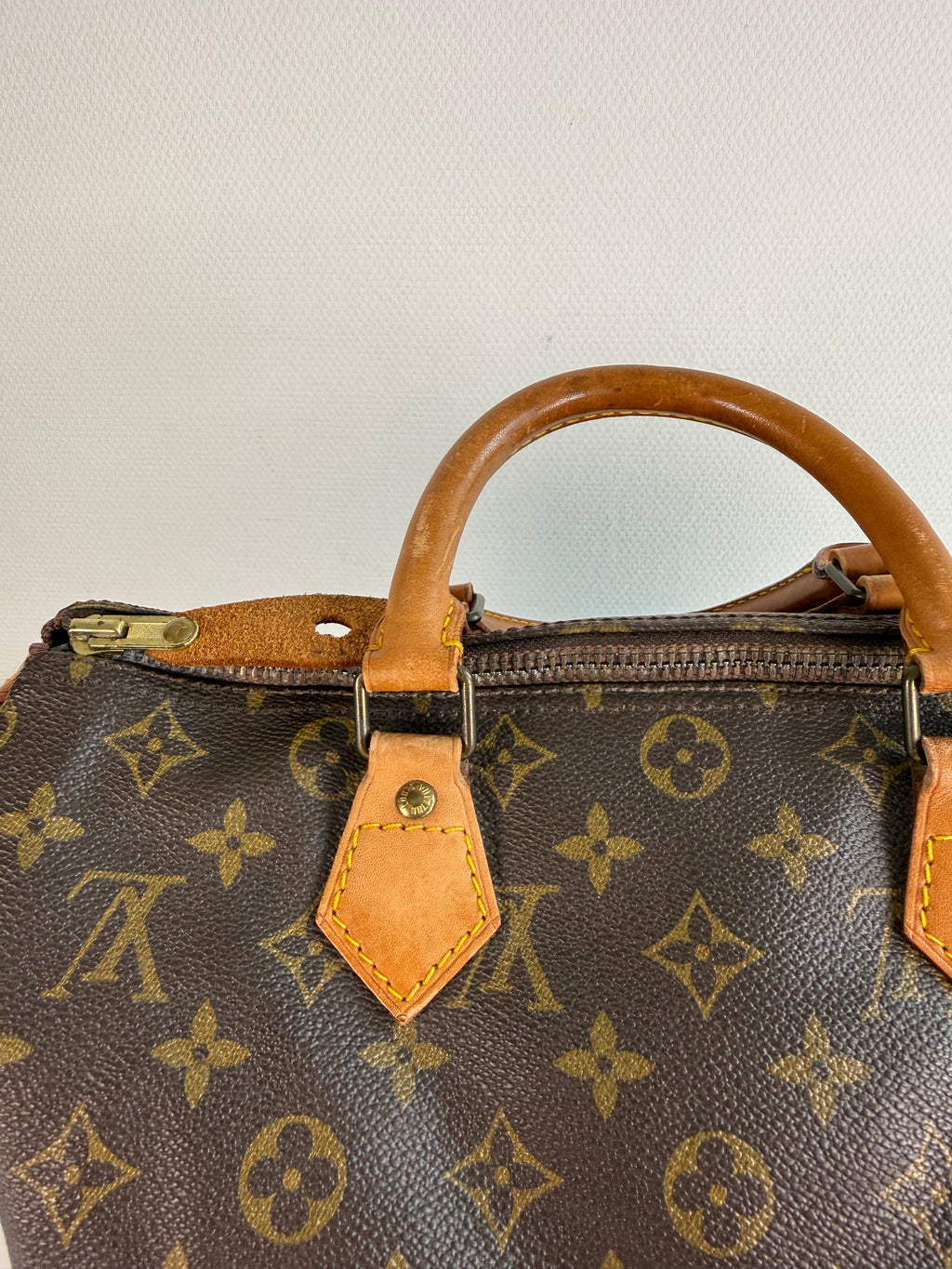 Speedy 30 en toile Monogram marron