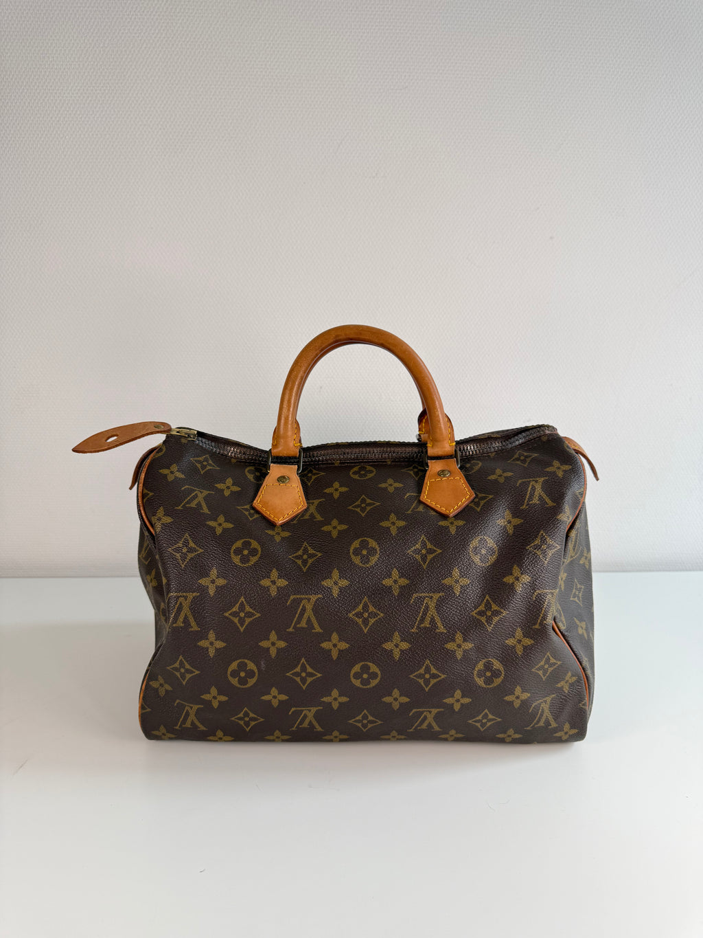 Speedy 30 en toile Monogram marron
