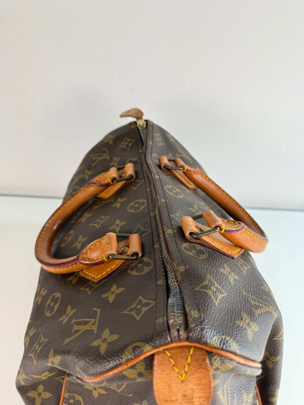 Speedy 30 en toile Monogram marron