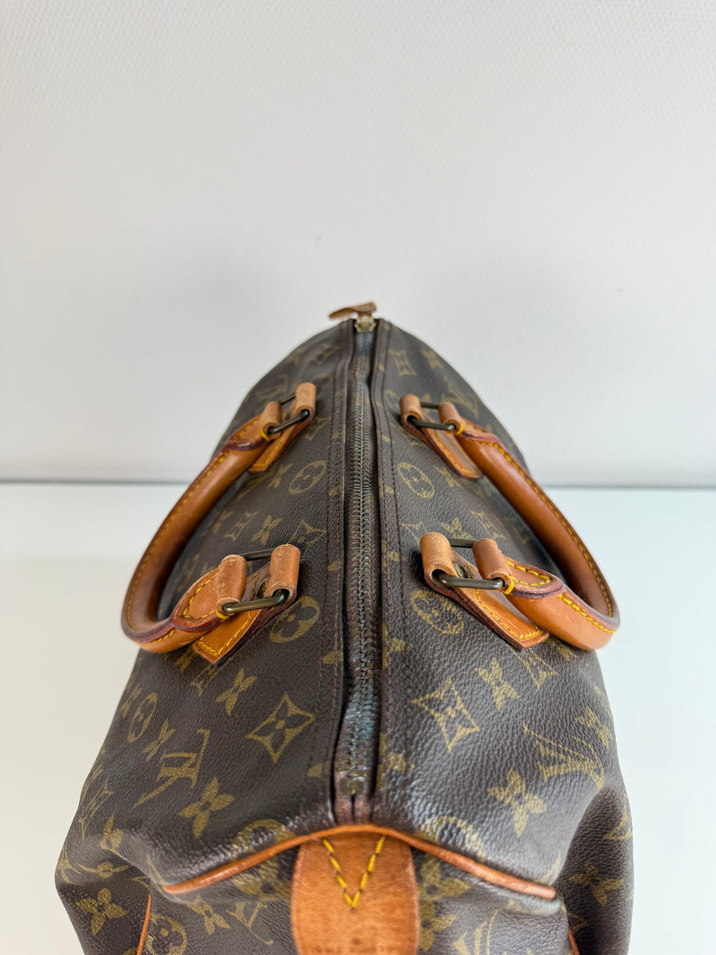 Speedy 30 en toile Monogram marron