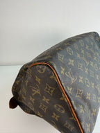 Speedy 30 en toile Monogram marron